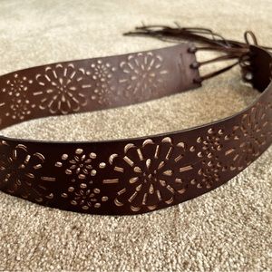 Genuine leather belt by AE